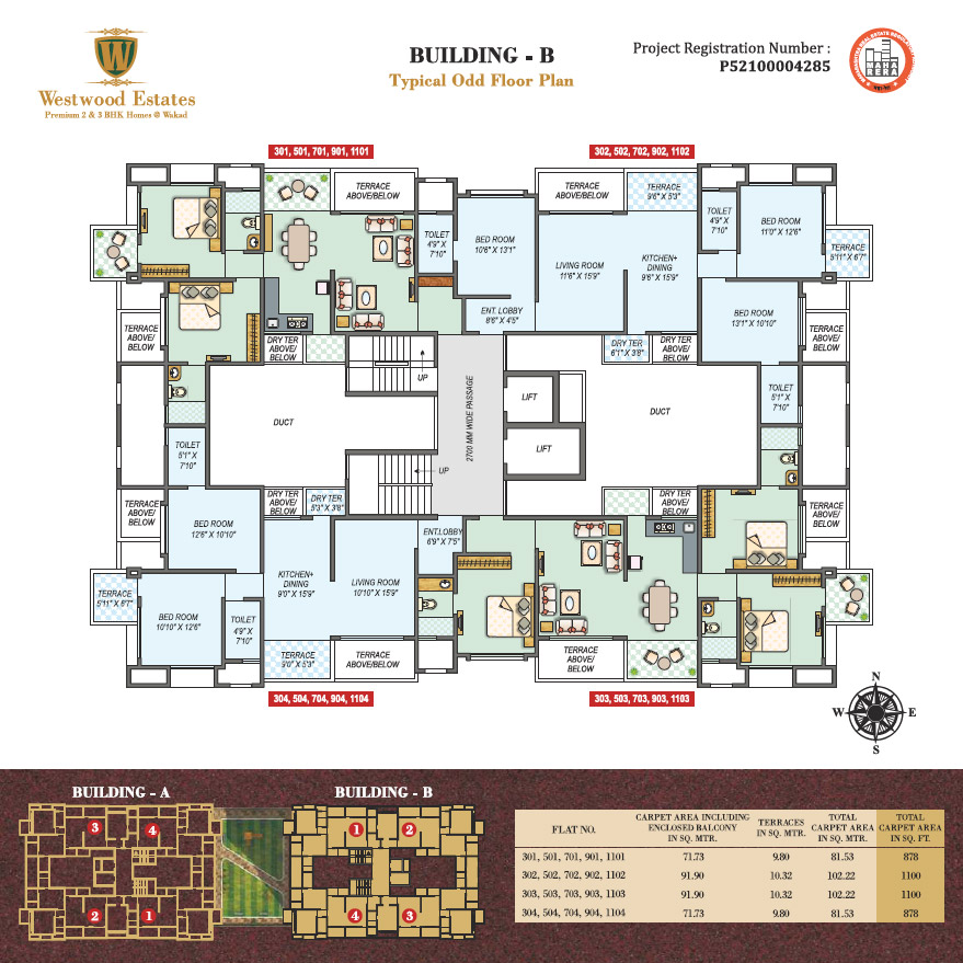 2BHK Luxurious Flat, 3BHK Luxurious Flat, Residential, Apartments, Premium homes In Wakad